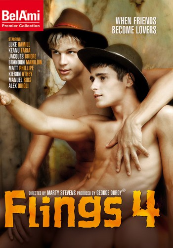 Flings 4 DVD GAY Belami Bel Ami Wolfis Toplabel Starring With