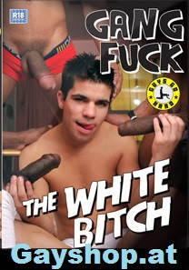 Gang Fuck The White Bitch DVD - Bukkake Gang Bang!