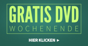 Gratis DVD Wochenende - Wähle aus 110 Toptiteln aus!