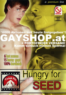 Hungry for Seed DVD - Twink Pix Bareback Spermschluck