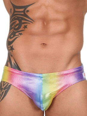 Pistol Pete Pride Brief New Swimwear Multi - Bademode!