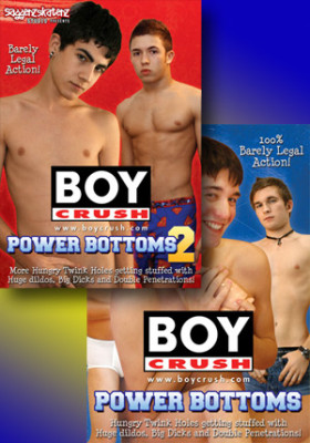 Power Bottoms 1 + 2 Boy Crush - Set nur 2 x 24,99 € 