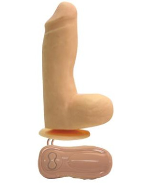 Average Dildo 15/4,5 cm Fleischfarbe (vibrierend/heizbar)