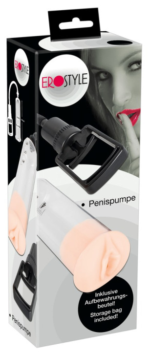 Penispumpe v. Erostyle AKTION 1/2 Preis statt 79,95 €: