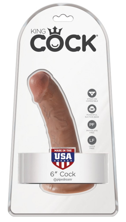 King Cock 6 Zoll Naturgetreuer Penis-Dildo Osteraktion!