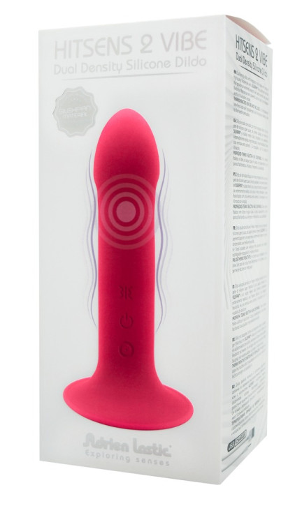 Hitsens 2 Vibe 10 Vibrationsmodi  hochbiegsam Strap-on