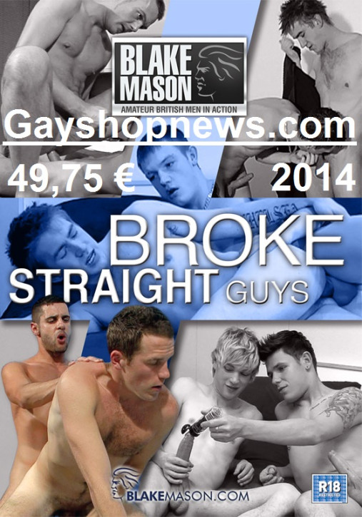 Broke Straight Guys DVD - Blake Mason Neu im Vertrieb