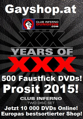 CLUB INFERNO 20TH ANNIVERSARY DVD Double Fisting