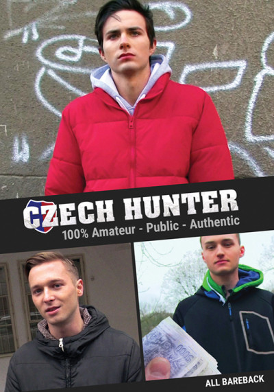 Czech Hunter 01  DVD TOTALLY BAREBACK College Boys!