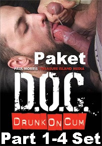 D.O.C. Drunk on Cum Sparpaket 4 DVDs x 39 €! 1,2,3,4