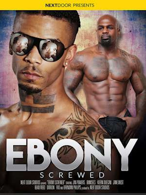 Ebony Screwed DVD Next Door Male Black & White Aktion!