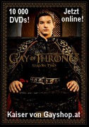 GAY OF THRONES 2 DVD Kaiser von Gayshop.at in HD!