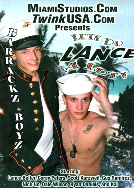 Let's Do Lance A Lot DVD Miami Studios Twinks Florida