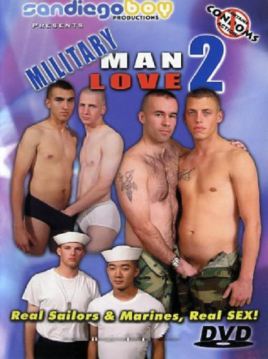 Military Man Love #2 DVD San Diego Boys BB