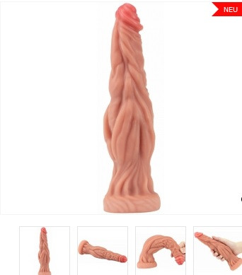 Topped Monster Rinde Dildo 24 x 6,5cm PORTOFREI!