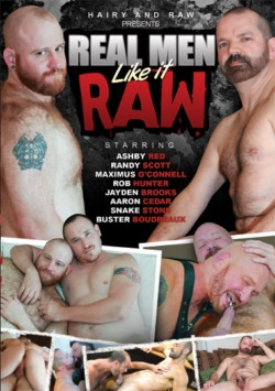 REAL MEN LIKE IT RAW VOL. 1 DVD Hairy and Raw