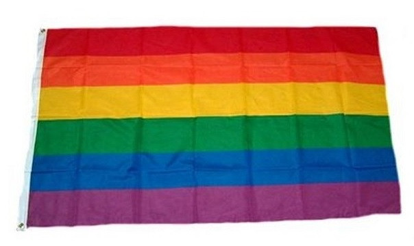 Gay Pride Rainbow Flag 90 x 150 cm *1/2 Preis* 