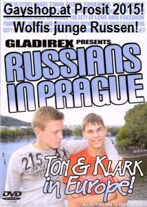 Russians in Prague DVD- Junge Russen bei Wolfi!