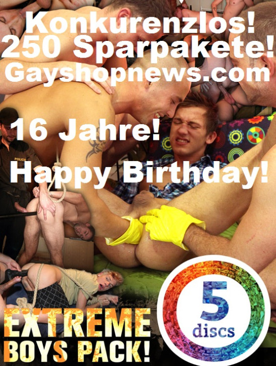 Gayshop.at 5DVD Box Set: Extreme Boys Pack DVD