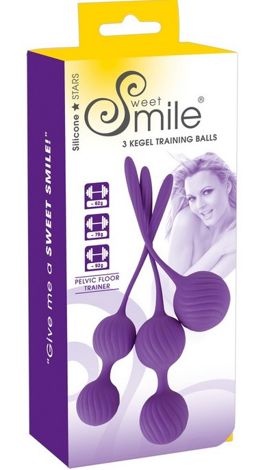 Sweet Smile 3 Kegel Training Balls New 2024!