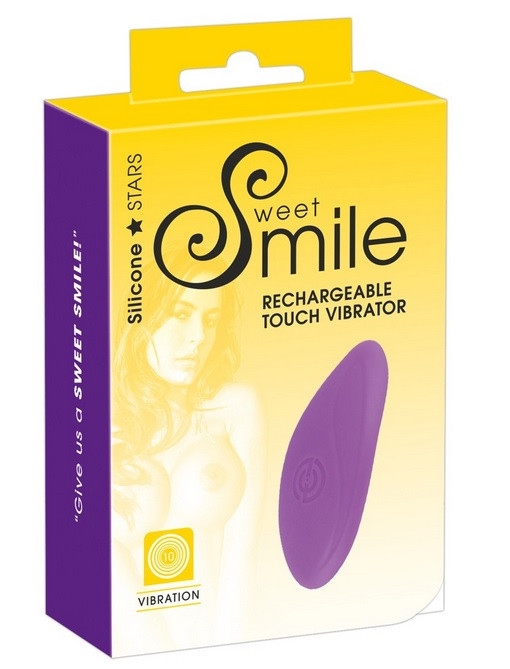 Sweet Smile Rechargeable Touch Vibrator Extra Slim!