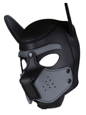 RudeRider Neoprene Puppy Hoods Grey