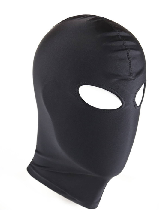 RudeRider Elastane Hood Eyes Open Black