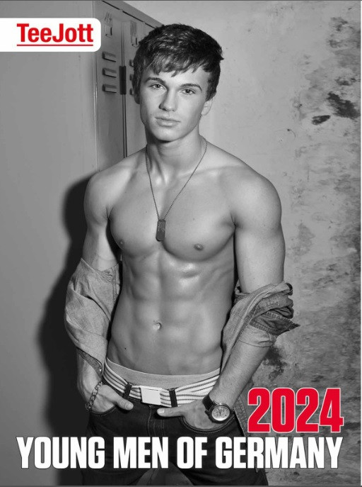 TeeJott - Young Men Of Germany 2024 Calendar