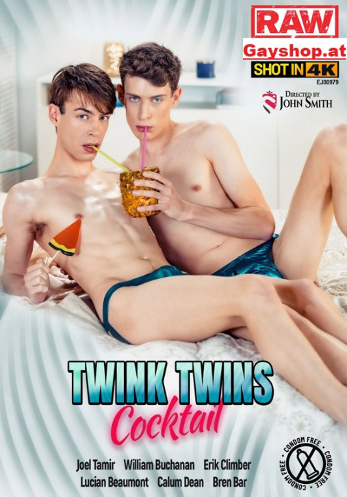 Twink Twins Cocktail DVD Raw Boys 100 % Bareback!