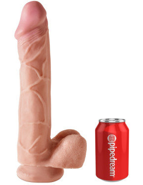 12" Dual Density Cock with Balls Wolfis Freund Sammy!