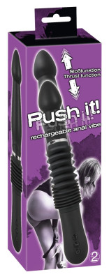 Push it! Reechargeable Anal Vibrator Fucking Machine!