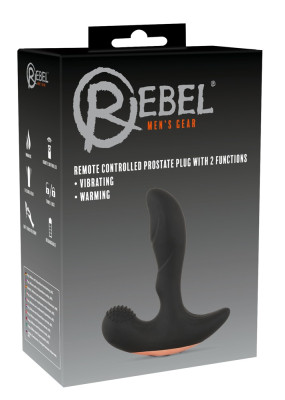 Prostate Plug with 2 Functions Remote Controlled 