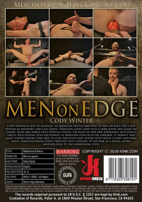 Uncut Stud Edged Beyond His Limits DVD Men on Edge