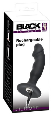 Black Velvets Rechargeable Plug Prostata Massage