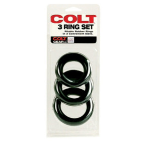 Wolfis Super Sparpaket - Cockringe - COLT 3 RING Set