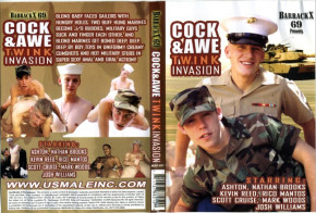 Cock & Awe Twink Invasion DVD Junge Rekruten! X69