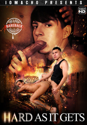 Hard As It Gets DVD IO Macho BAREBACK 