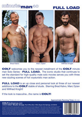 Minute Man 40: Full Load Colt Studio DVD - Muskel Solo