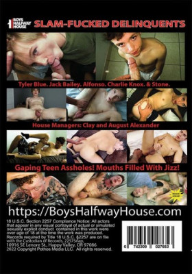 Slam-Fucked Delinquents DVD Boys Halfway House