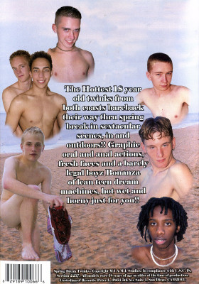 Spring Break Twinks DVD Miami Studios gay