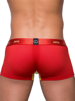 2Eros Aeolus Trunk Underwear Red Tempest Wolfi Collection