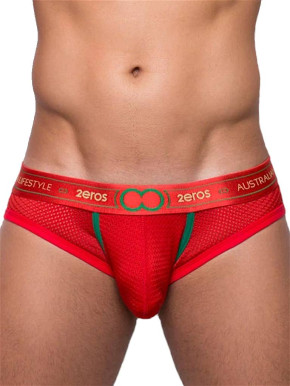 2Eros Aeolus Brief Underwear Red Tempest Wolfis Collection