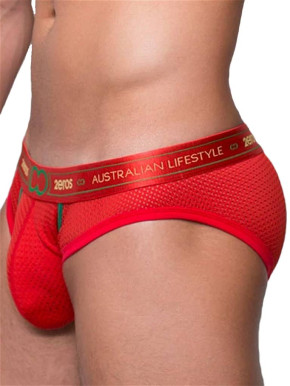 2Eros Aeolus Brief Underwear Red Tempest Wolfis Collection