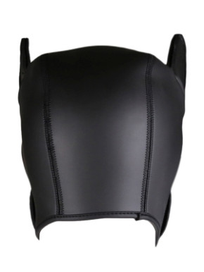 RudeRider Neoprene Puppy Hoods Black