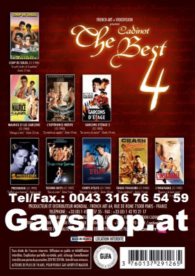 The Best 4 DVD - Cadinot - Wolfis Filmtip