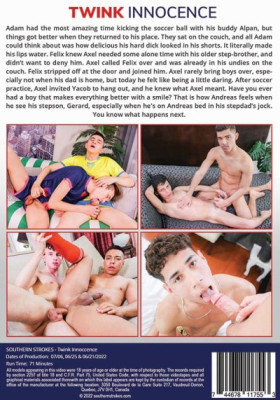 Twink Innocence DVD Southern Strokes Jän 2023 News