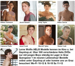 HXM114 Wet and Wild 2 DVD Helix Wolfis 8 Teenboys