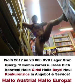 Boys bis 25 J. GAYKINO GRATIS Bilder Wolfi & Friends!