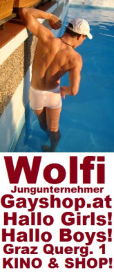 Boys bis 25 J. GAYKINO GRATIS Bilder Wolfi & Friends!